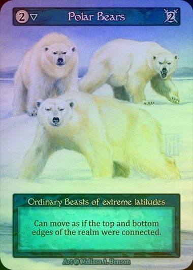 【FOIL】[Water] Polar Bears [beta-Ordinary]